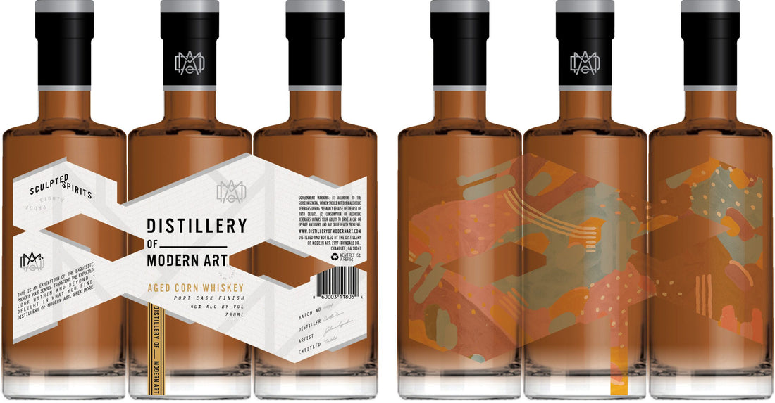designer whiskey bottle
