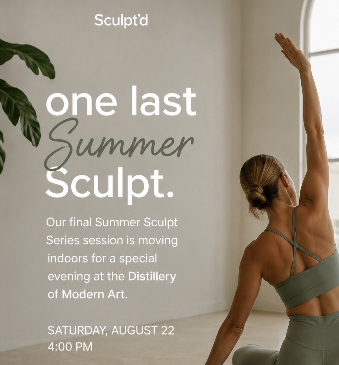 Summer Sculpt Series Finale