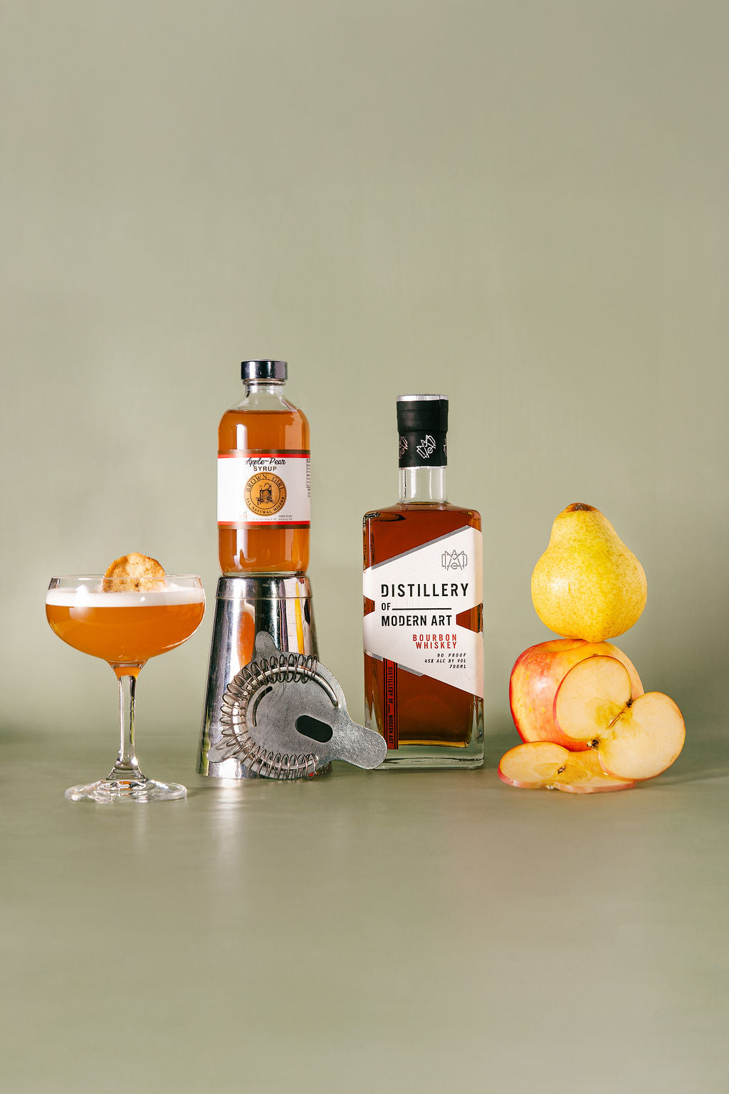 Apple Pear Syrup (w Bourbon)