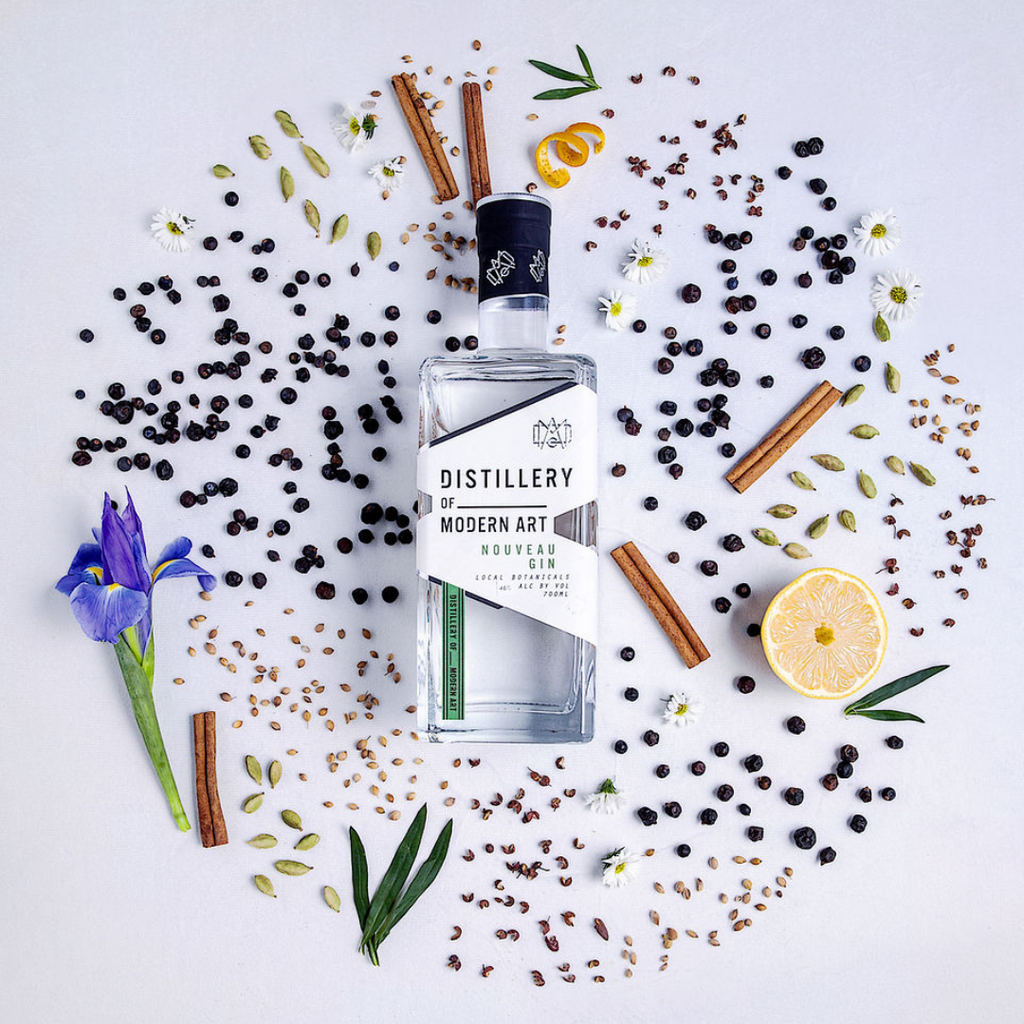 Distillery of Modern Art Nouveau Gin