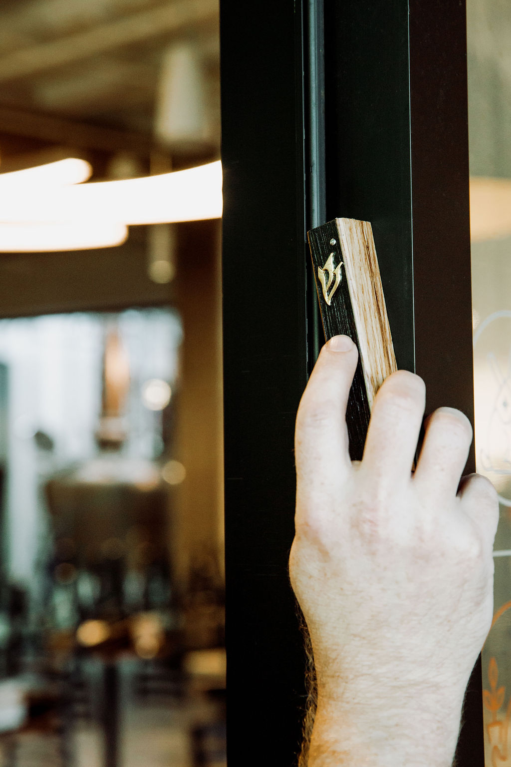 Bourbon Stave Mezuzah